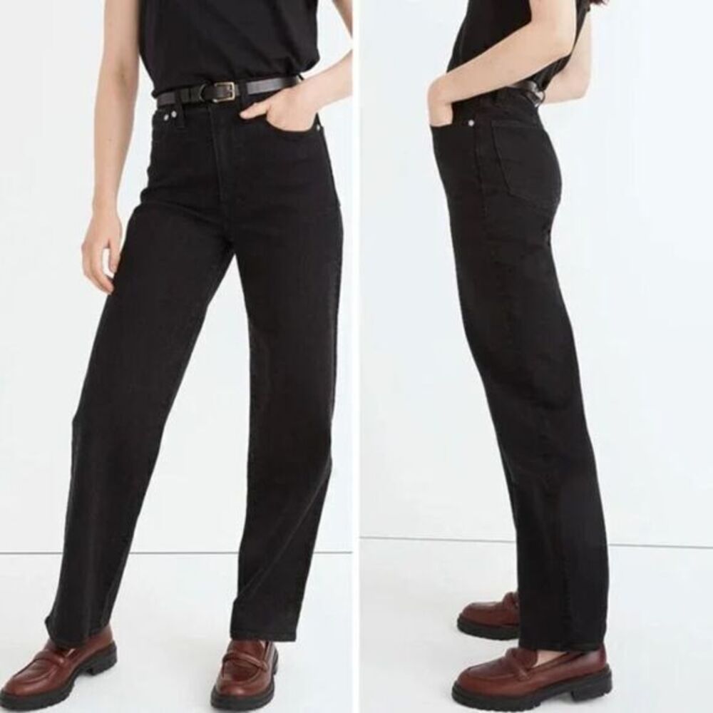 NEW Madewell The Perfect Vintage Wide-Leg Jean Belmere Wash, 33 - Picture 2 of 16